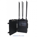 8 Band Antennas 205W Jammer Customized portable up to 150m
